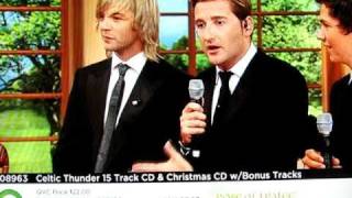 Celtic Thunder On QVC Sept 8, 2010 - 1st Performance