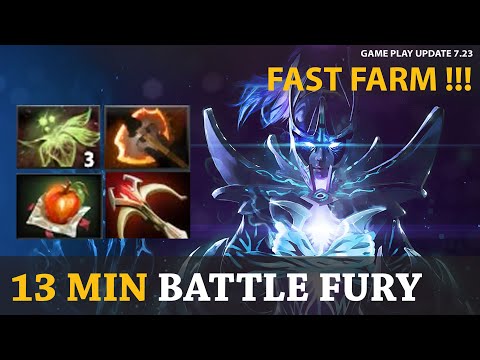#14 [Phantom Assassin] -13 MIN BATTLE FURY | New Patch 7.23  [Dota2] - SUPER FARM
