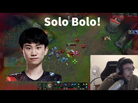 Streamer Can't Contain His Excitement After Solokilling DOINB's Signature Ryze!!