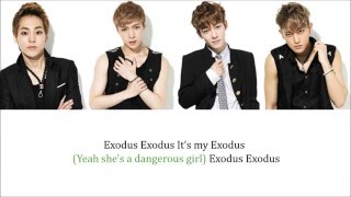 Lyrics EXO-M - EXODUS (逃脫) [Pinyin/Chinese] COLOR CODED