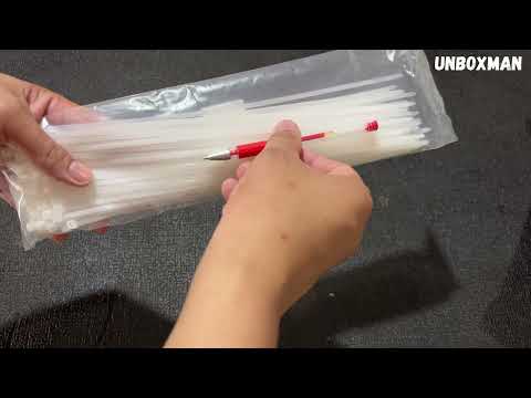 Multipurpose Nylon Cable Tie Self Locking Zip Ties Cable Strap 100PCS