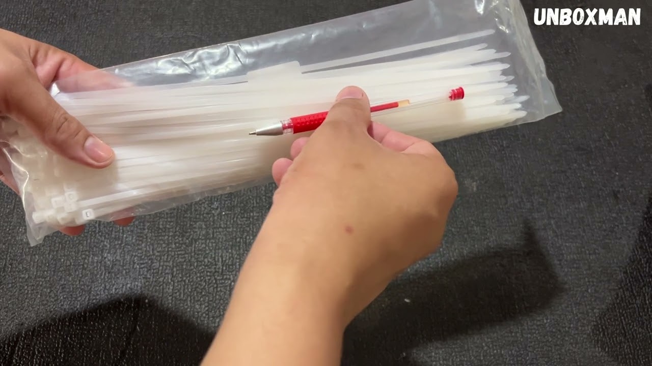 Multipurpose Nylon Cable Tie Self Locking Zip Ties Cable Strap 100PCS