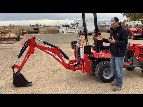 Disconnecting the backhoe from your Massey Ferguson tractor