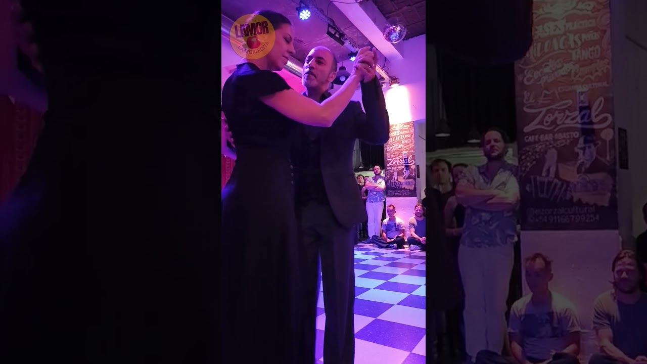 Analia Vega y Marcelo Varela en la Mordidita Tango