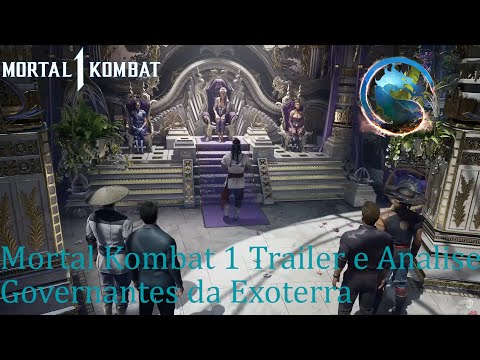 Mortal Kombat 1 Trailer e Analise Governantes da Exoterra