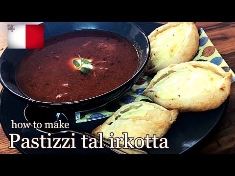 SAVORY PIE recipe | PASTIZZI (Malta) - How to make Pastizzi tal irikotta the easy way【etw recipe】
