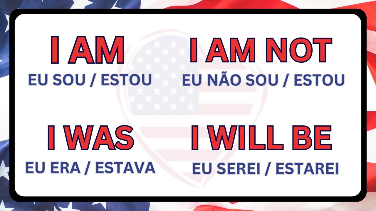 VERBO TO BE - APRENDA DE VEZ ESSE VERBO EM INGLÊS #12 📚AULAS DE INGLÊS 📚CURSO DE INGLÊS #10