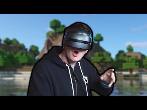 Jawsh - so I tried playing minecraft in VR...