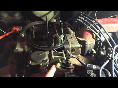 Holley Manual Choke Kit