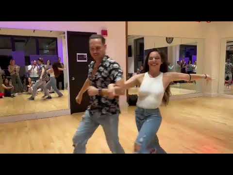 Ryel and Jessica- Zenzouk's Neo Lambada Dimension demo  at Zenzouk's Montlhy social 2022