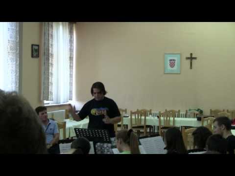 EOTO 2012 - Jedina - dirigent "Mičko" Milan Petrovic (proba)