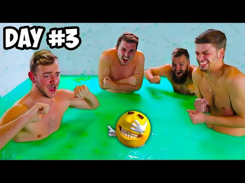 $20,000 Challenge! Last To Leave Slime Pit Wins - Beast On Fire