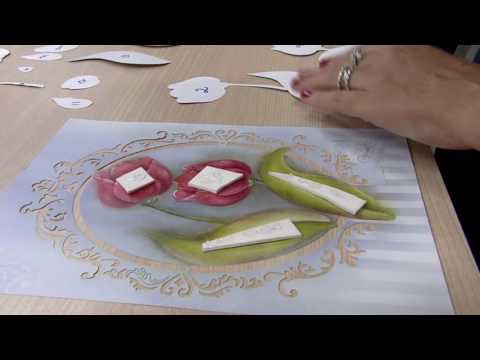 Mulher.com - 09/01/2017 - Arte francesa com adesivos - Susan Mason P1