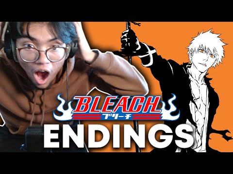 ENDINGS BETTER THAN THE OPENINGS?!?! | Bleach Endings (1-33) REACTION