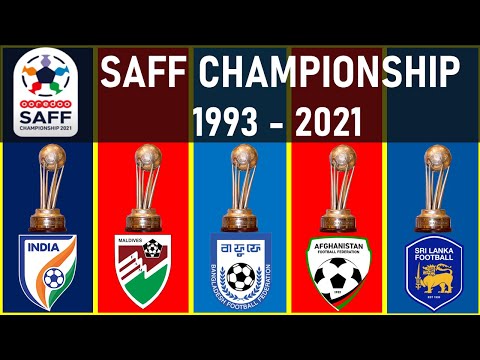 SAFF CHAMPIONSHIP • ALL WINNERS | 1993 - 2021 | INDIA 2021 CHAMPIONS