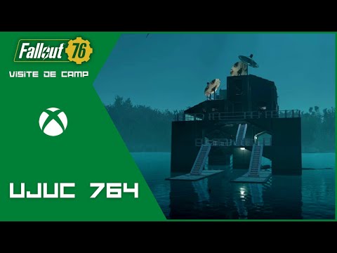 LE QG DE L'ENCLAVE !! - Fallout 76 VISITE DE CAMP UJUC #764