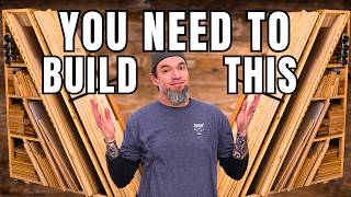 Easy DIY Lumber Storage Solution For ANY Garage