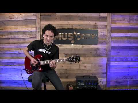 Gibson SG Standard Electric Guitar - Heritage Cherry Demo at Music City Canada