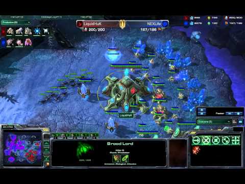 LiquidHuk vs. Nexlife PvZ Shakuras Plateau pt 2/2