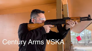 FINALLY shooting my AK47! Century Arms VSKA 7.62x39 American Made greatness! I g