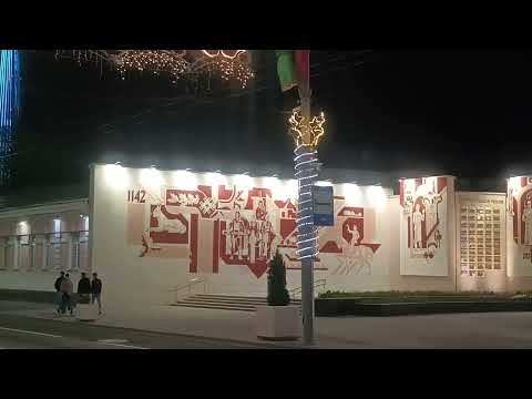 Gomel,Belarus by night. Easter 2025.