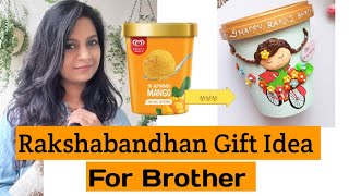 Rakshabandhan Gift Idea For Brother l Handmade Rakhi Gift Idea l Rakhi Gift Idea l Handmade gift