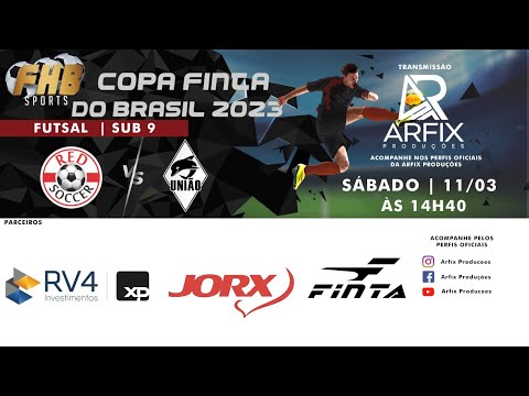 RED SOCCER x UNIÃO - FUTSAL SUB 9