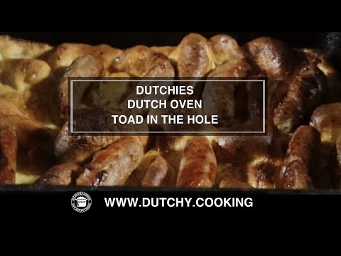 Cast Iron Toad In The Hole | Dutchy Cooking | #toadinthehole #castironwednesday