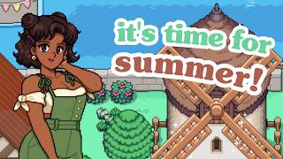 summer is TOO HOT to handle! ☀️ | fields of mistria cozy gameplay 3 🍃
