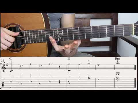 Natural Harmonics on Acoustic Guitar for Beginners