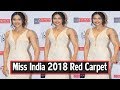 Gorgeous Rakul Preet Miss India Grand Finale 2018 Red Car Pet