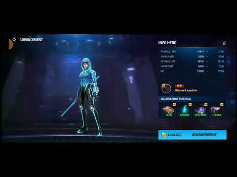 MARVEL FUTURE FIGHT BLACK WIDOW TIER 3