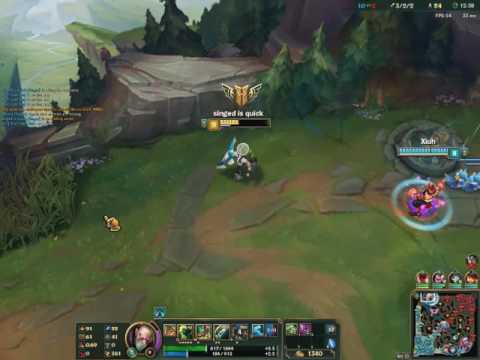 SSW Singed gameplay (FIRST VIDEO !)