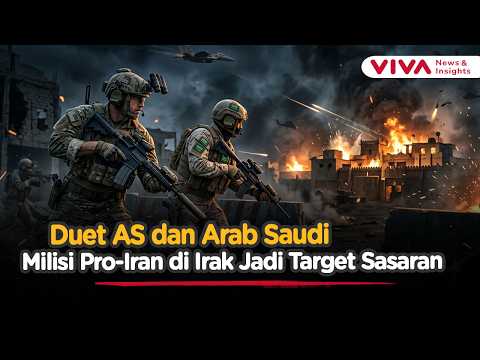 AS dan Arab Saudi Kompak Gempur Milisi Pro-Iran di Irak | Viva News Daily