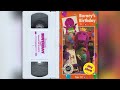 Barney S Birthday 1992 1999 VHS Release