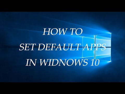 Windows 10 - How to Change Default Apps Setting in Windows 10 4K Tutorial