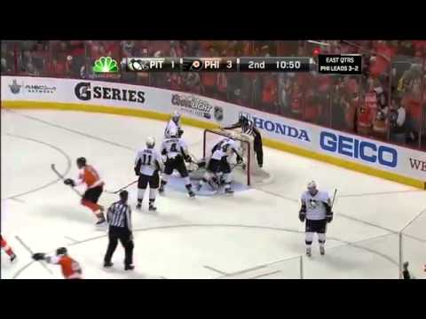 Flyers vs Penguins. Play off 2012 game 6