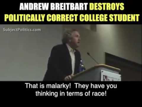 Breibart Schools liberal college student on PC and Racism in America