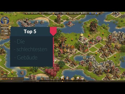 DSO - Top 5: Die schlechtesten Gebäude in Die Siedler Online
