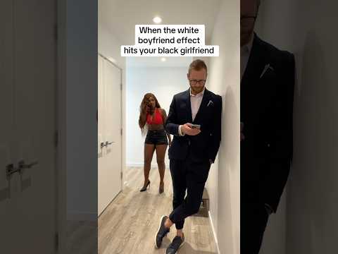 He had no idea 🤷🏾‍♀️ #couple #coupleshorts #reaction #interracial #relationship #couples #bwwm