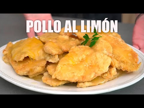 Pollo al limón estilo chino