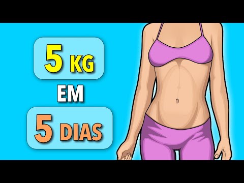 PERDER 5 QUILOS EM 5 DIAS - DESAFIO DE PERDA DE GORDURA