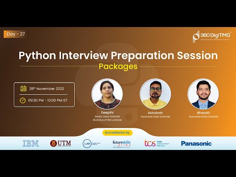 Python Interview Preparation Session Day 1