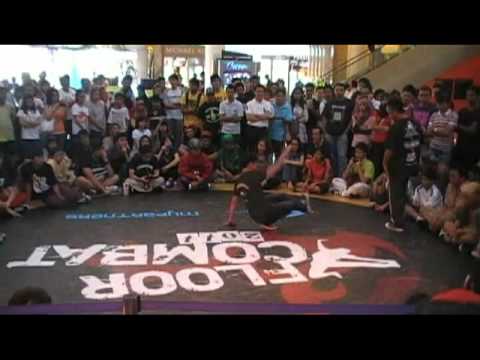 FLOOR COMBAT 2011 - Top 16 Bboy 1 on 1 Battle 7   Bboy Lego Sam vs Bboy Khenobu