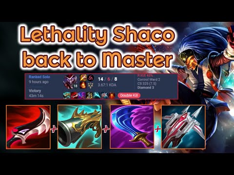 Duskblade Crit Shaco Jungle Dia Ranked - S12 [League of Legends] Full Gameplay - Infernal Shaco
