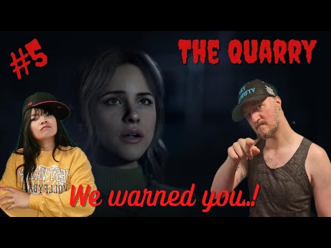 Lets Play THE QUARRY [PART 5 on PS5] / Couple plays Co-Op
