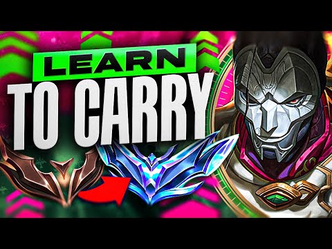 How to Play Jhin in Low Elo - Jhin Unranked to Diamond #2 | Jhin ADC Gameplay Guide