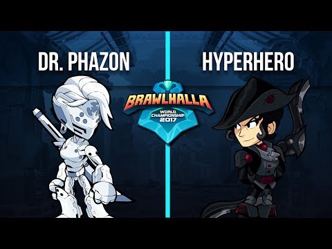 Dr.Phazon Vs. HyperHero - 1v1 Top 32 - 2nd Annual Brawlhalla World Championship