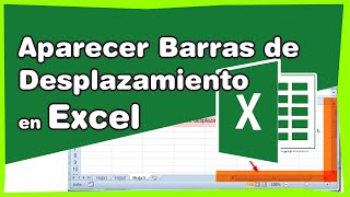 mostrar barras de desplazamiento en excel o en word | Aprender Excel