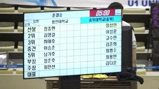 2019 춘계 전국대학검도연맹전 대학1부 단체전 준결승 용인대 VS 충북대 동영상